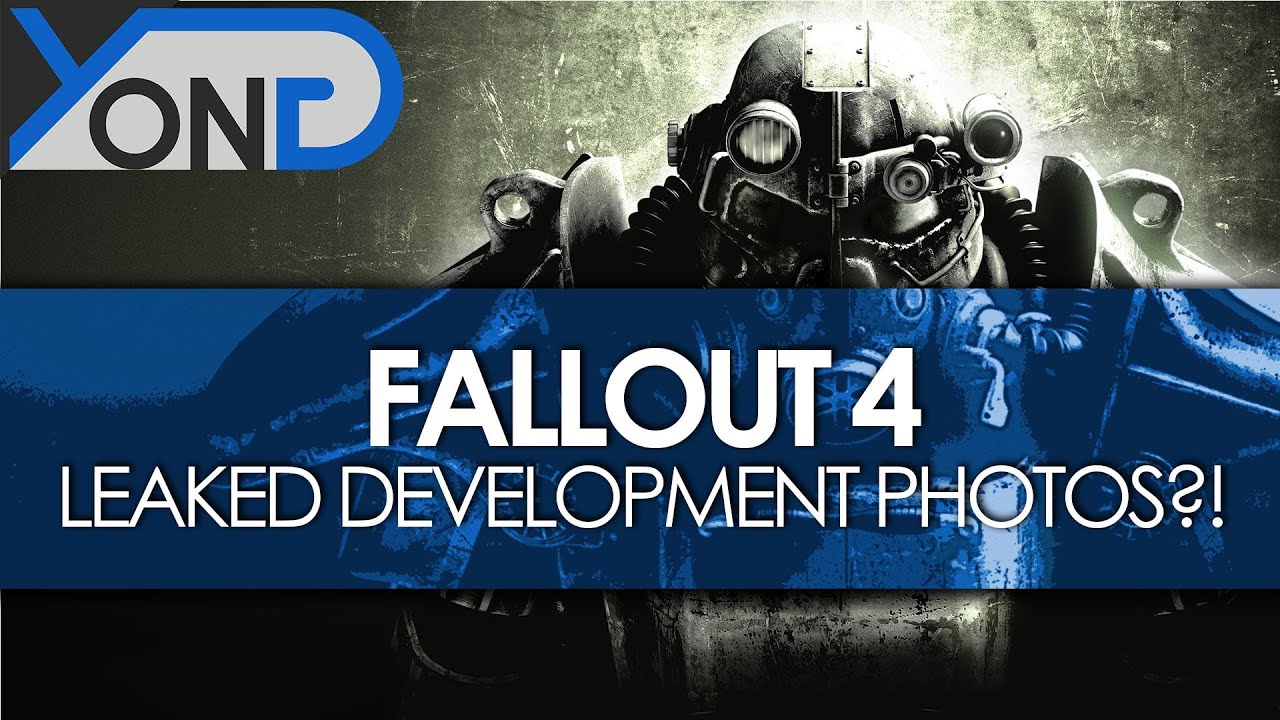 Fallout 4 - Leaked Development Photos?!