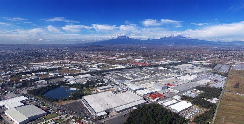 Volkswagen Puebla manufacturing complex; archival image