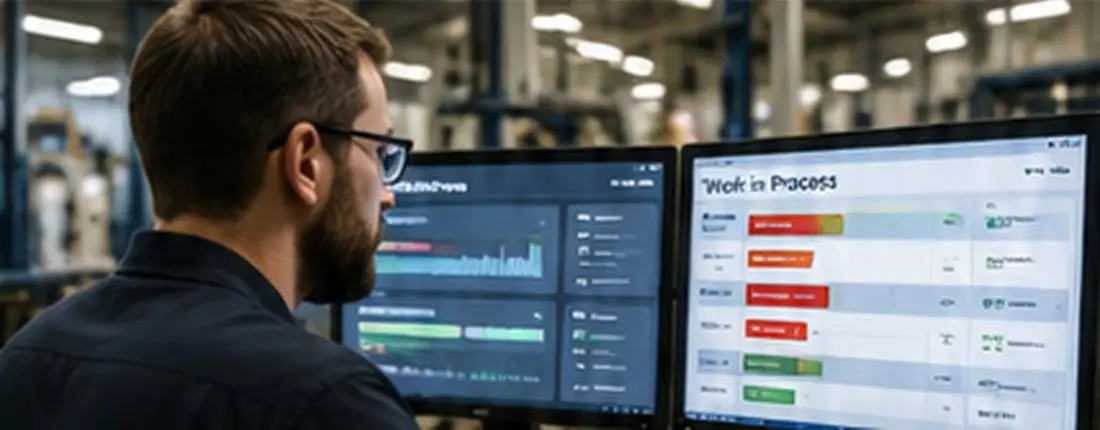 Manufacturing production equipment and connected operational monitoring